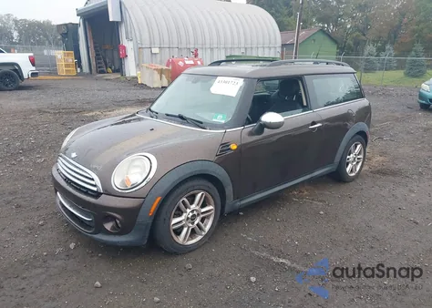 2011 Mini Cooper Clubman from USA, damaged, VIN WMWZF3C59BT187736